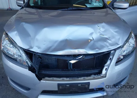 2015 Nissan Sentra S из США, поврежденный, VIN 3N1AB7AP4FY228054